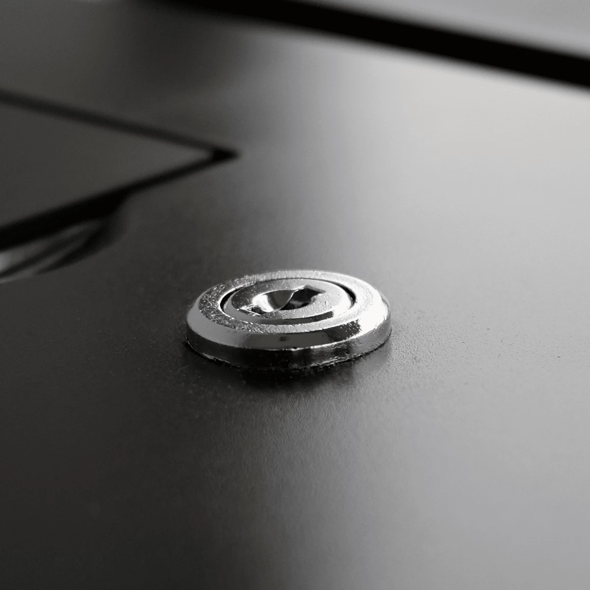 Lockable bean and powder container on the Rex-Royal S300