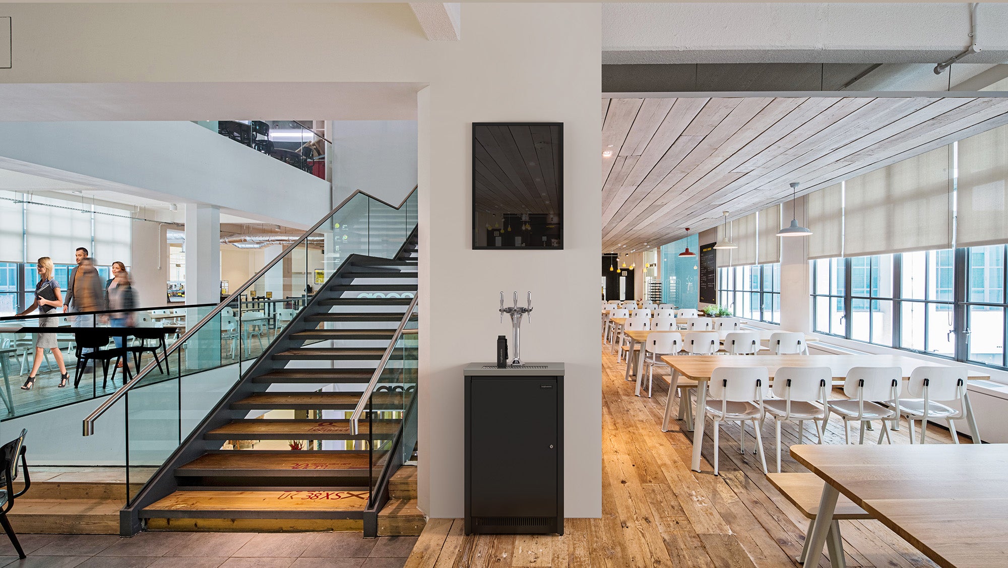Borg & Overström C2 & C3 installed in a workplace setting