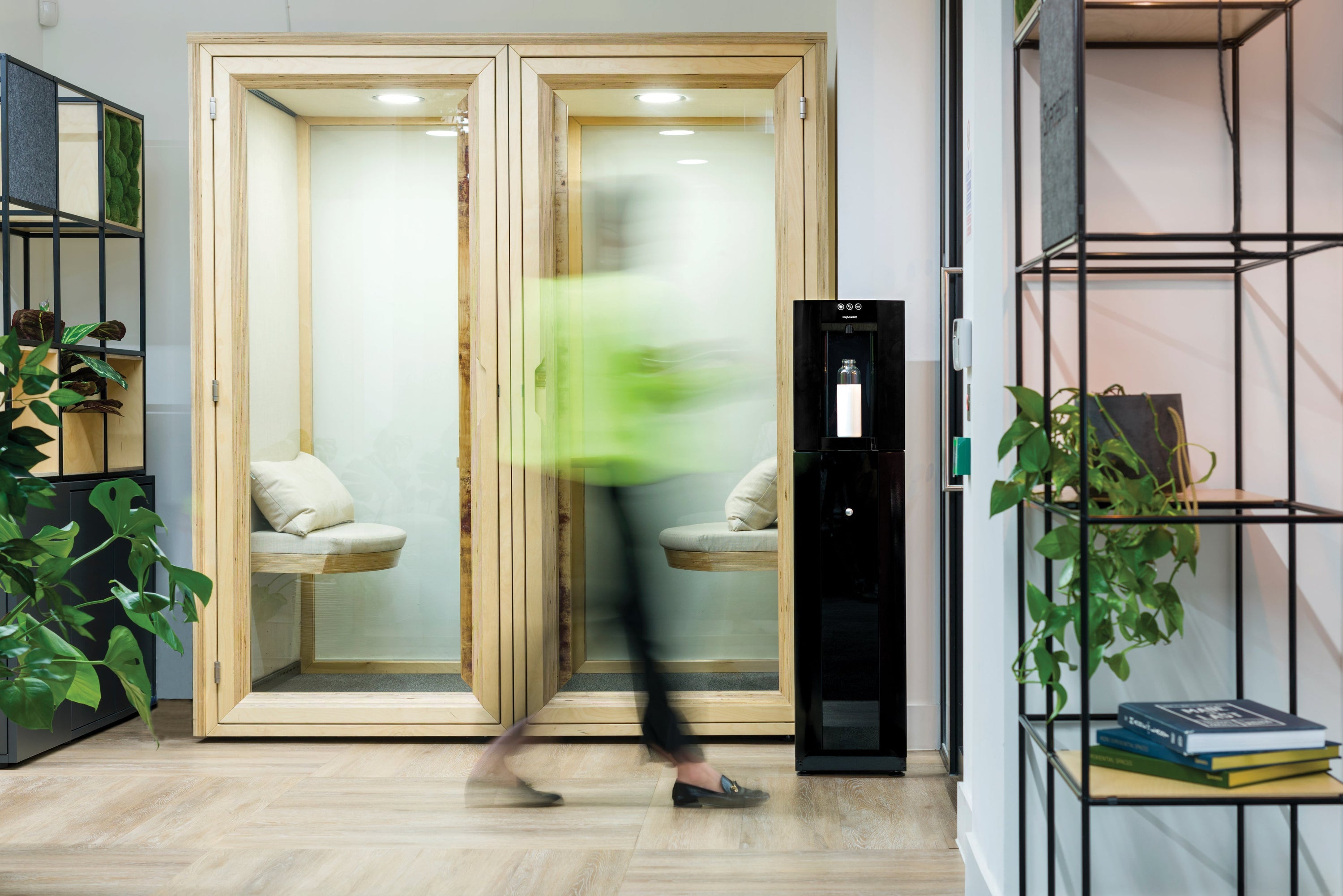 Borg & Overström E6 installed in a workplace setting