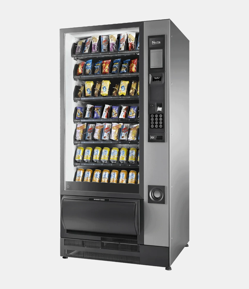 Necta Gusto 8 snack vending machine for gyms